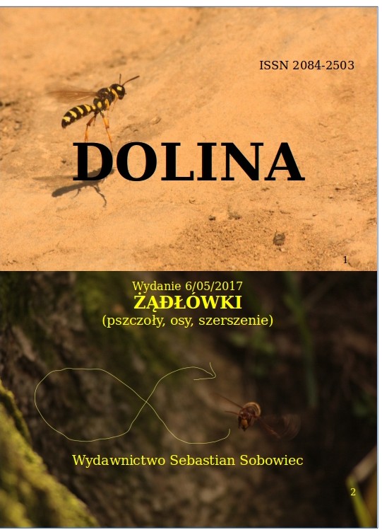 Czaspopismo Dolina nr 6 - żądłówki - osy, szerszenie, pszczoły.